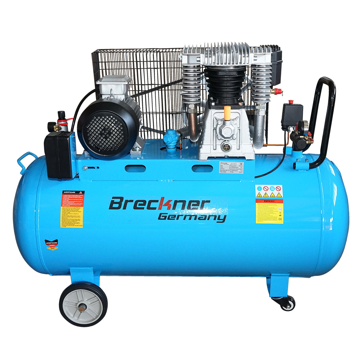 Air compressor 380V, 270L power 4kW/5.5HP maximum pressure 8 Bar, flow rate 600L/min Breckner Germany
